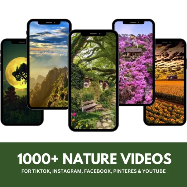 1000+ Nature Faceless Reels Bundle