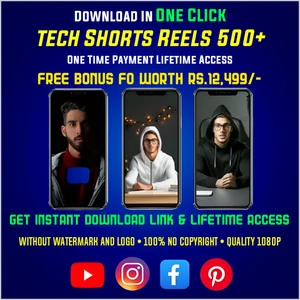500+ Tech Shorts & Reels Bundle