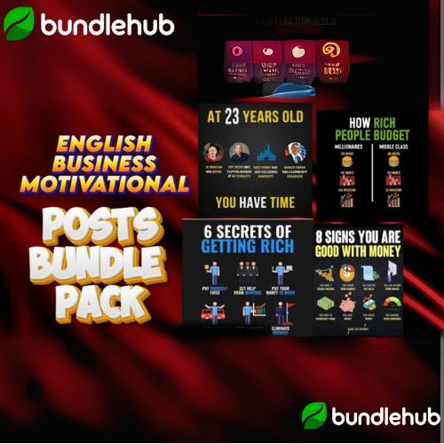 Motivational Post Bundle