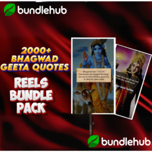 Bhagwat Geeta Quotes Reels Bundle
