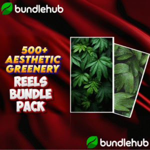 Aesthetic Greenery Reels Bundle