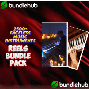 Faceless Music Instrument Reels Bundle