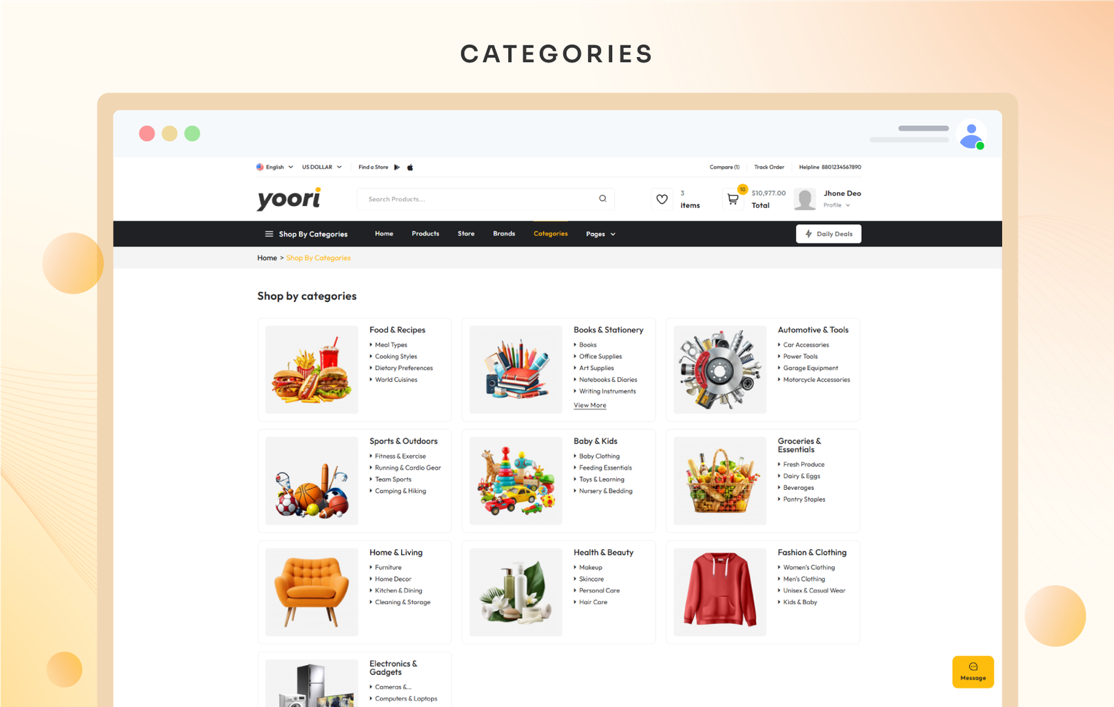 YOORI eCommerce | Single Multi-Vendor PWA Marketplace CMS - Image 2
