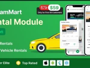 6amMart Car Rental Module Addon
