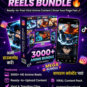 3000+ Anime Reels Bundle Download