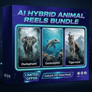 AI Hybrid Animals Reels Bundle Download