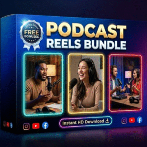 Podcast Reels Bundle Download